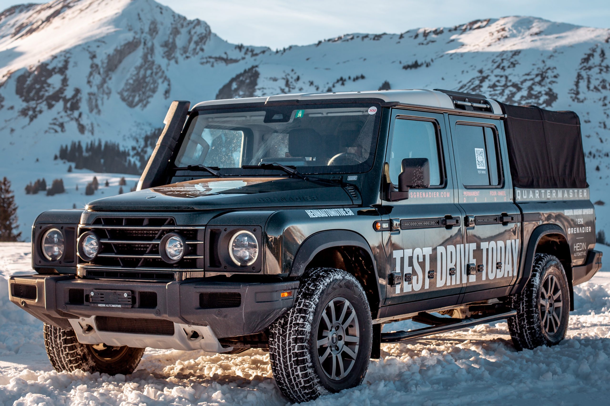 INEOS Grenadier – Test Drive Center Gstaad