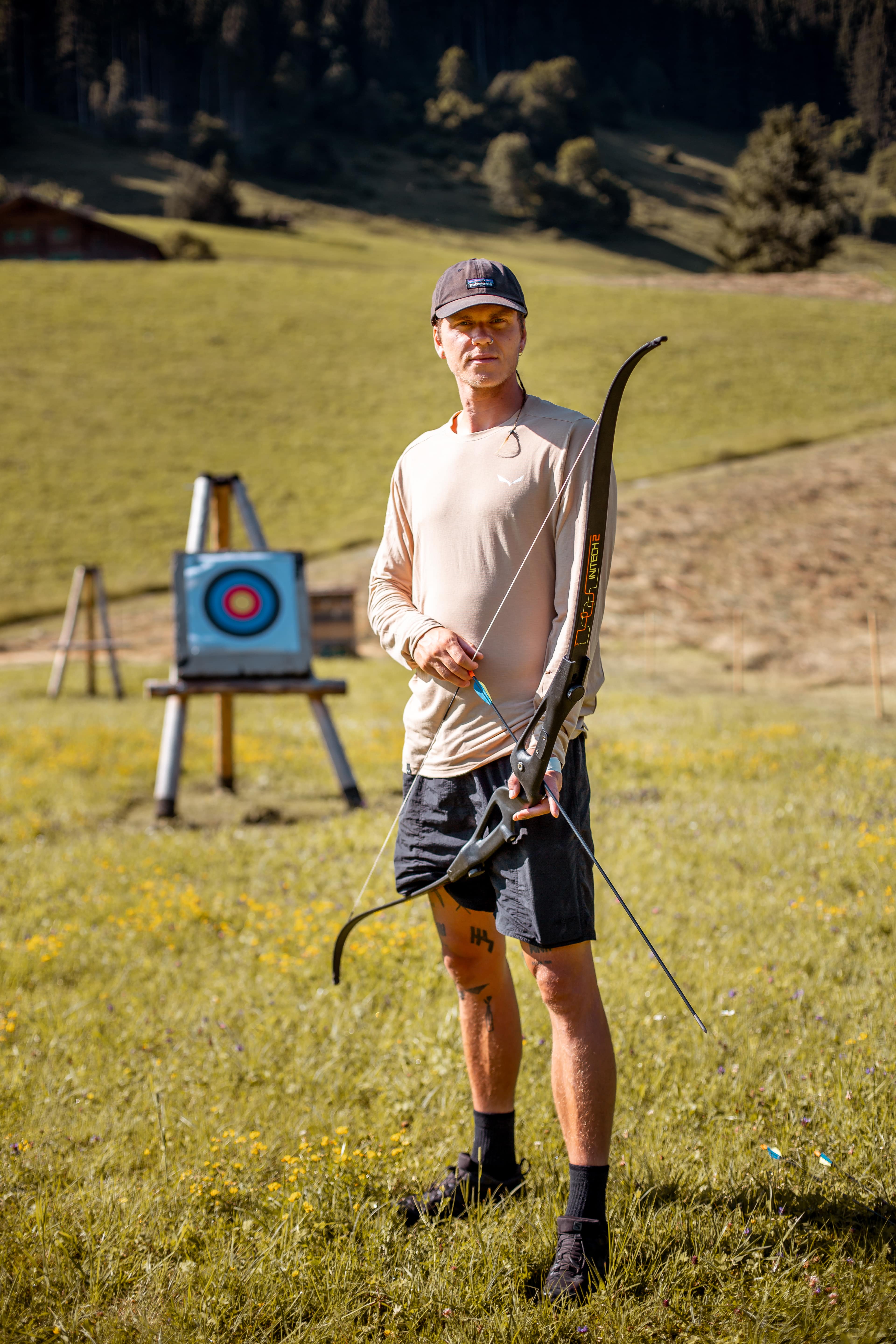 Archery and air guns in Gstaad and Rougemont