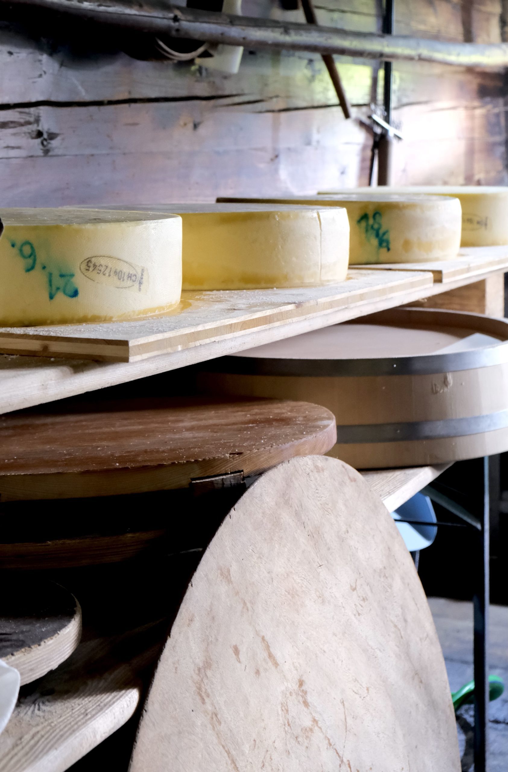 Traditional cheese in Gstaad and Rougemont
