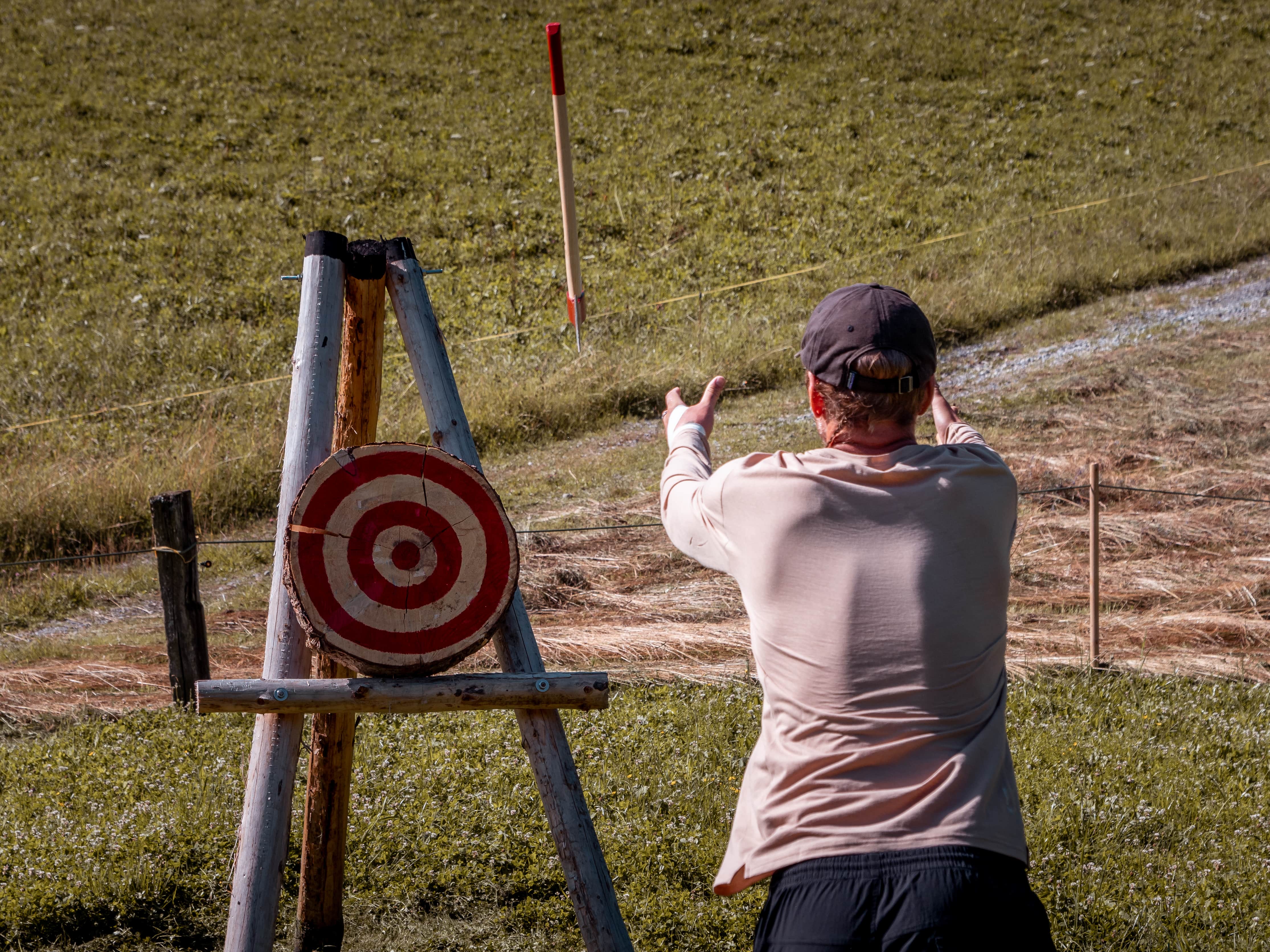 Axe Throwing in Gstaad and Rougemont