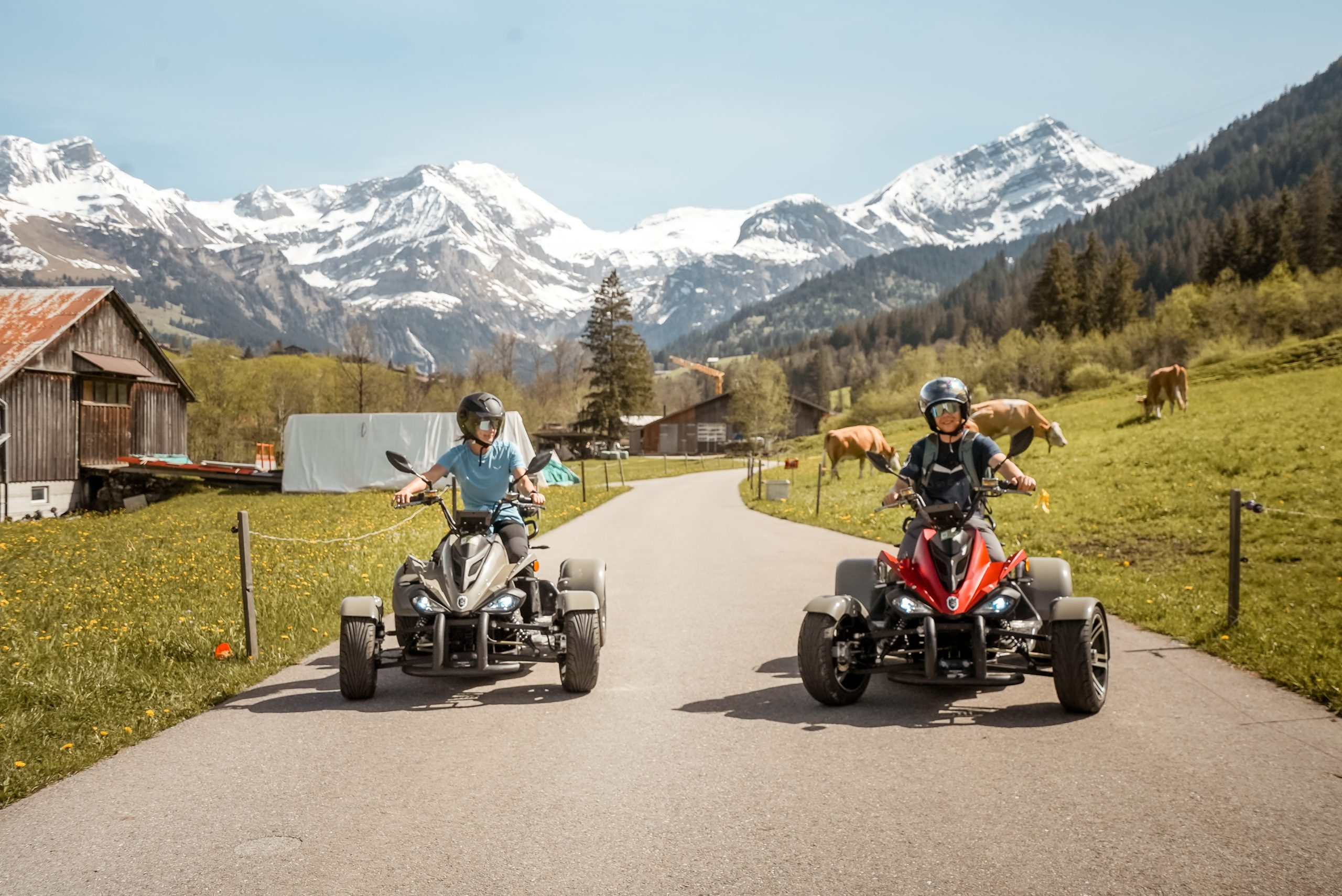 Electric ATV-Tours in Gstaad and Rougemont